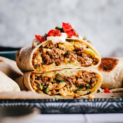Chorizo Breakfast Burritos
