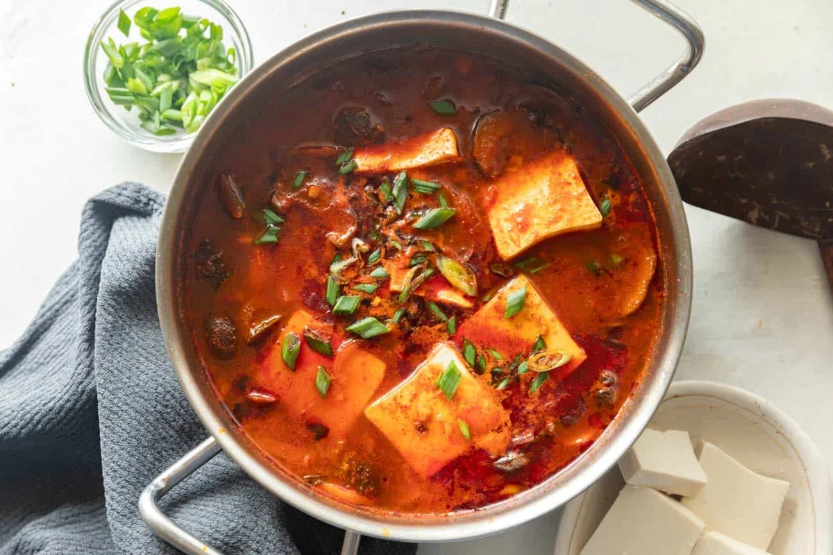 Soondubu Jjigae (Korean Soft Tofu Stew)