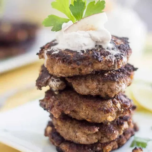 Ground Beef & Plantain Patties