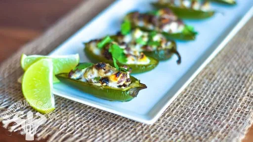 Bison Stuffed Jalapeño Poppers