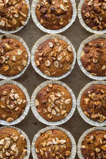 Banana Nut Muffins (Vegan)