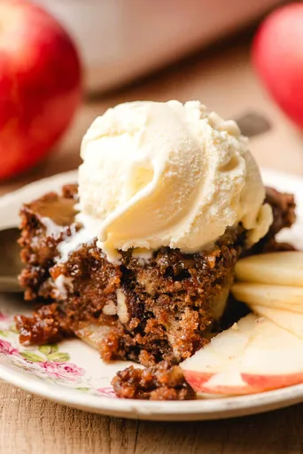 Caramel Apple Dapple Cake
