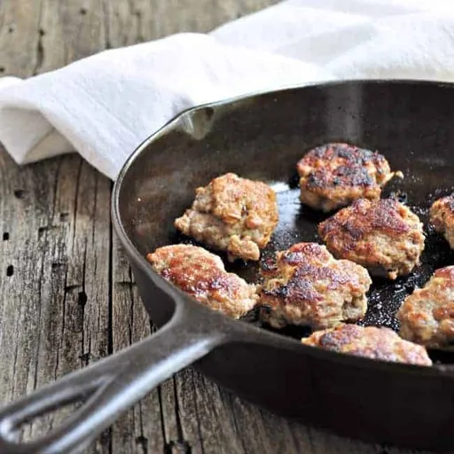 Albóndigas de cerdo picantes fáciles