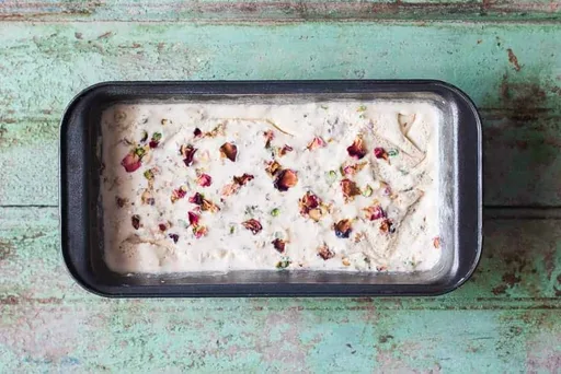 Helado de Thandai (sin huevo, sin máquina de helados)