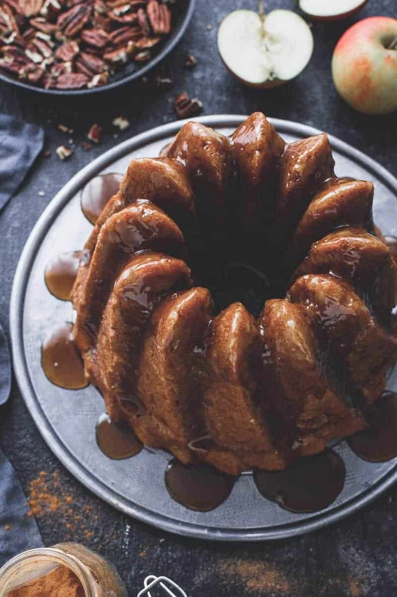 Vegan Apple Bundt Cake