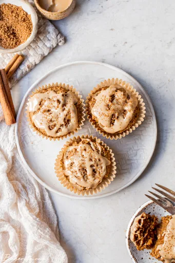 Muffins de chai veganos y sin gluten