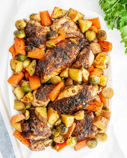 Pan Roasted Chicken and Vegetables