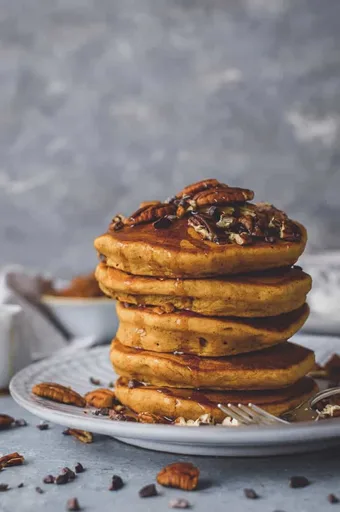 Vegan Pumpkin Pancakes