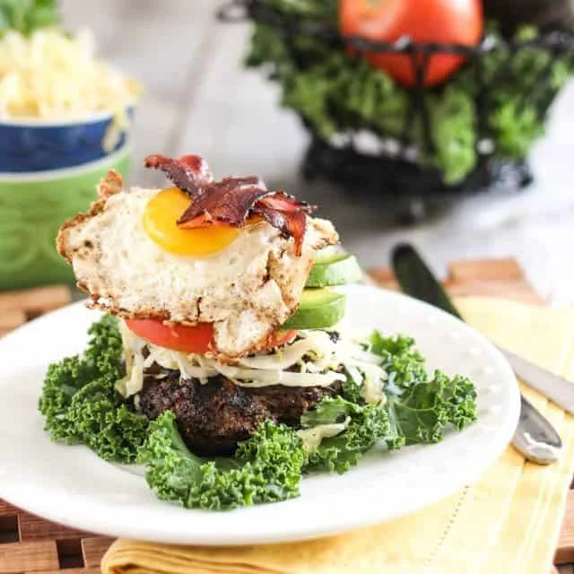 MILE HIGH POWER BREAKFAST BURGER
