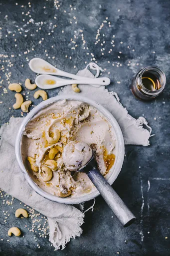 Helado de Tahini