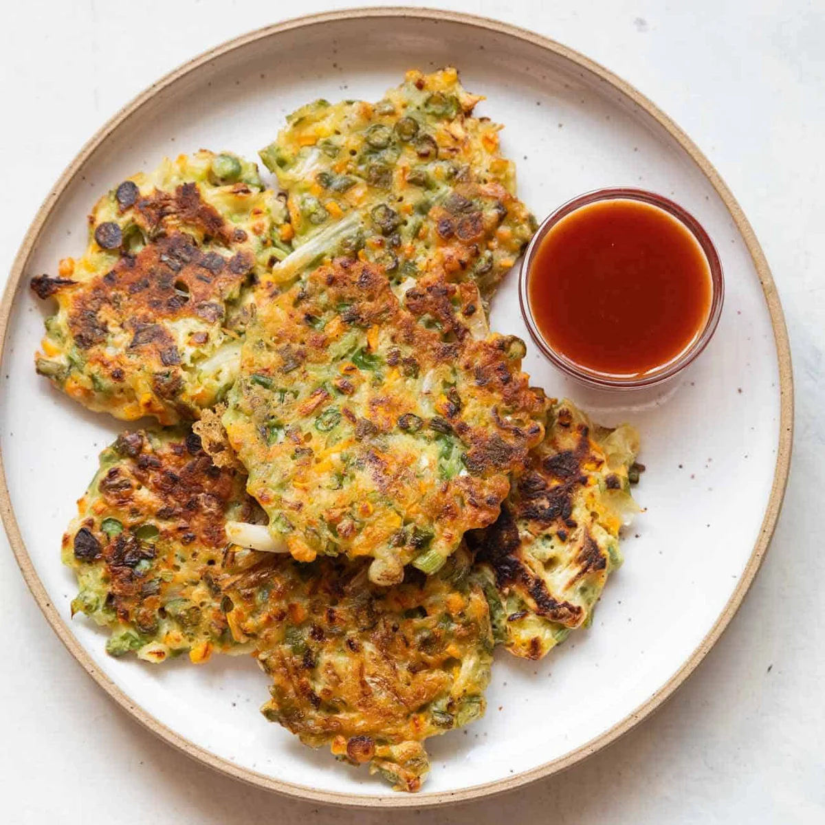 Vegetable Pancakes (Kid Friendly)