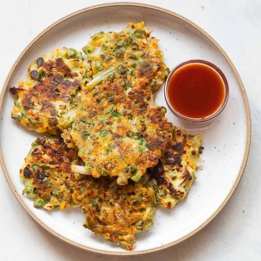 Vegetable Pancakes (Kid Friendly)