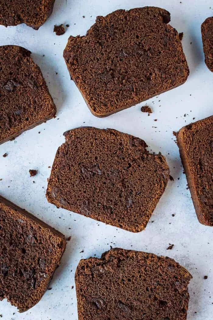 Vegan Chocolate Banana Bread