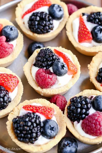 Gluten-Free Vegan Mini Berry Tarts