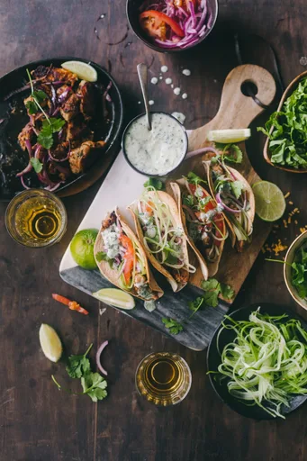 Tawa Chicken Taco