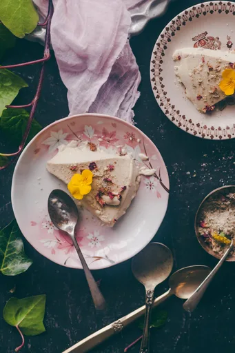 Thandai Custard NO BAKE