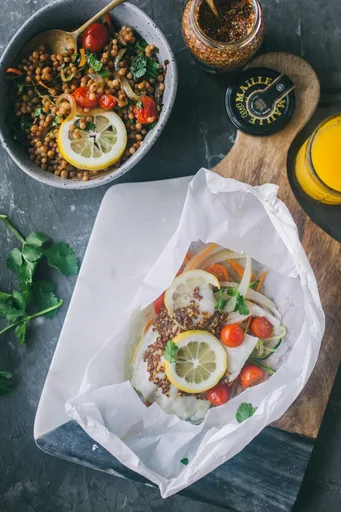 Tilapia en papillote