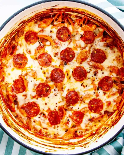 Pepperoni Pizza Pasta