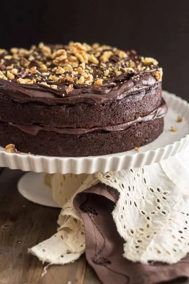 Gâteau au chocolat et à la courgette paléo