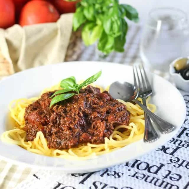 « PASTA » ALLA BOLOGNESE, PALEO STYLE