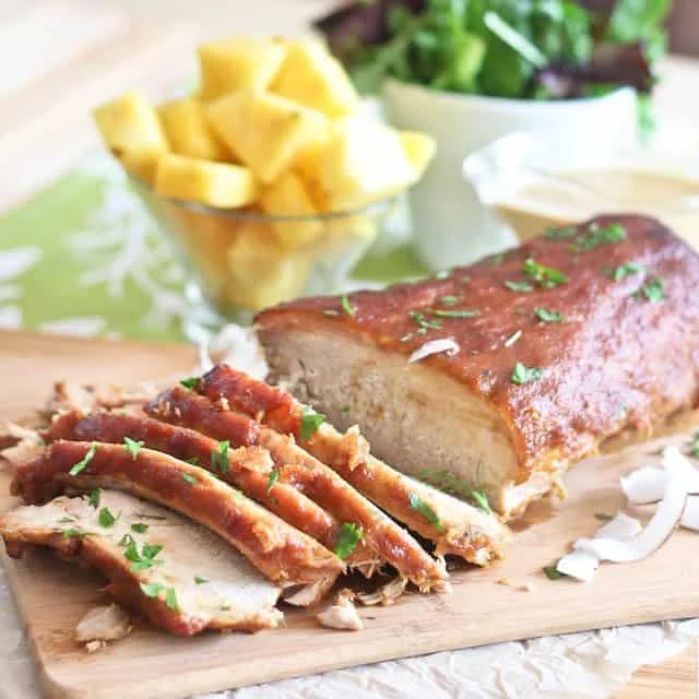 Pineapple Braised Pork Roast