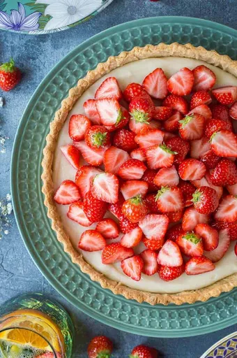 Vegan Strawberry Tart