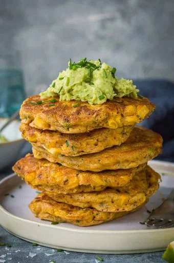 Vegan Corn Fritters