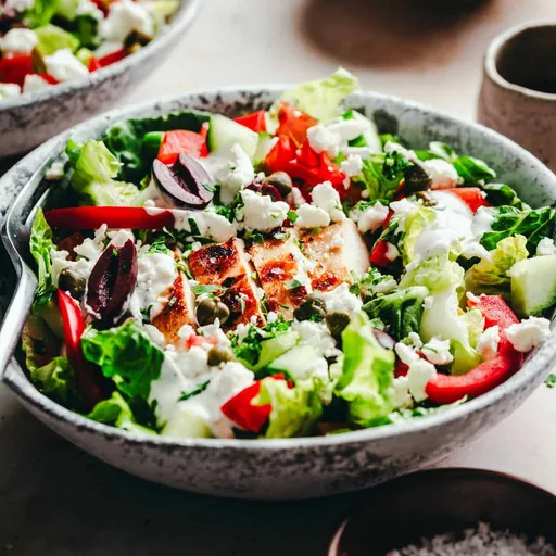 Ensalada Griega de Pollo