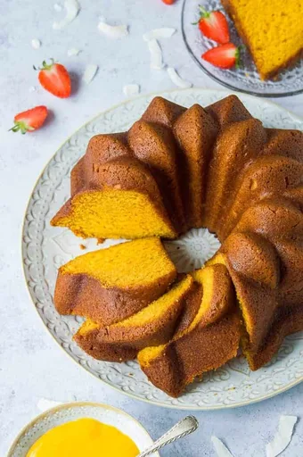 Vegan Mango Bundt Cake