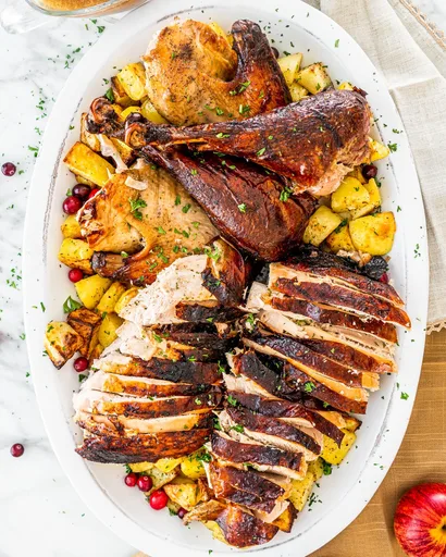 Pavo asado