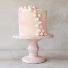 Vanilla Sponge With Rose Buttercream