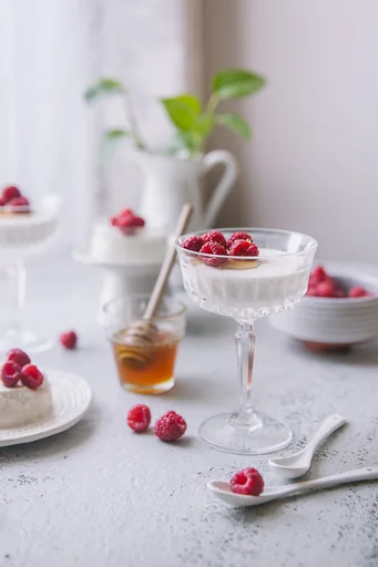 Panna Cotta de Yogur y Miel