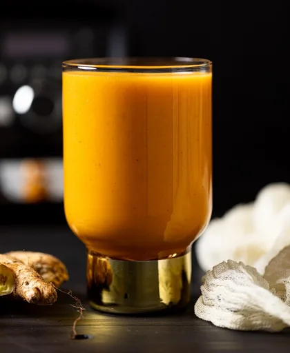 Traditional Vegan Jamaican Carrot Juice