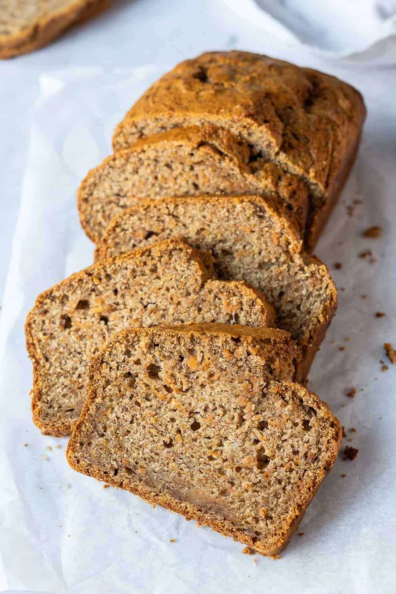 Carrot Banana Bread (Vegan)