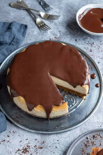 Vegan Baileys Cheesecake