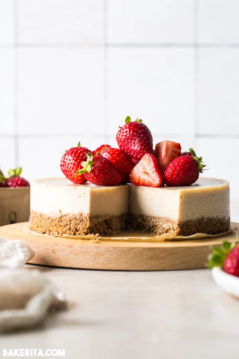 Vegan Nut Butter Cheesecake
