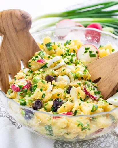 Ensalada de patata de primavera