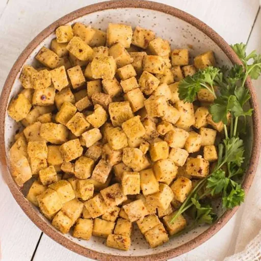 Crispy Air Fryer Tofu Nuggets