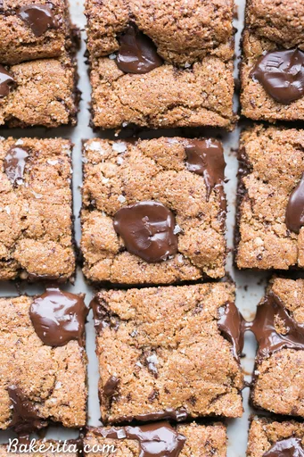 Paleo Chocolate Chip Blondies
