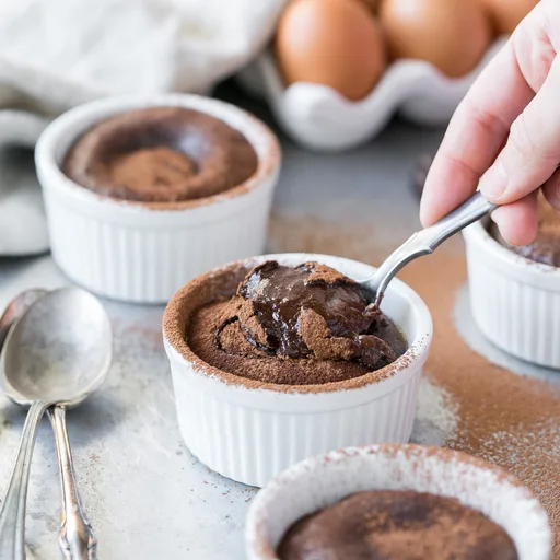 Gluten-Free Chocolate Lava Cakes