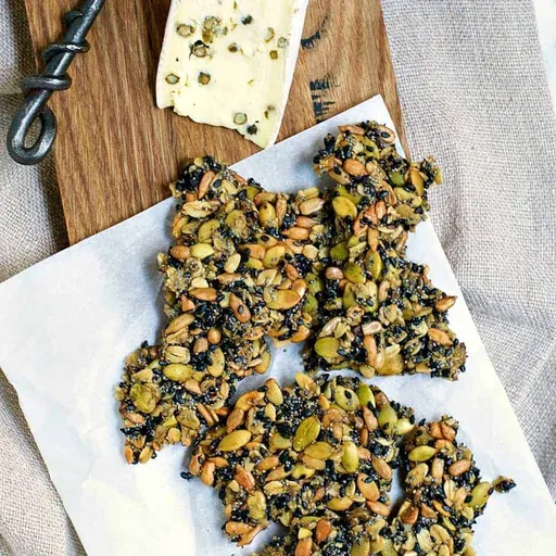 Galletas saladas multicereales con avena