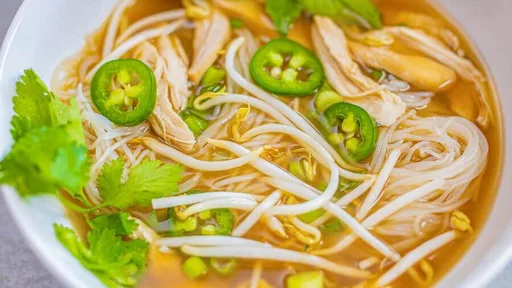 10-Minute Instant Chicken Pho Soup