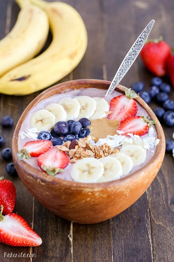 Peanut Butter Acai Bowl