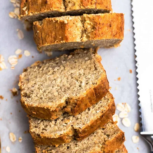 Oat Flour Banana Bread
