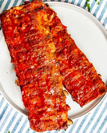 Las mejores costillas barbacoa estilo Baby Back