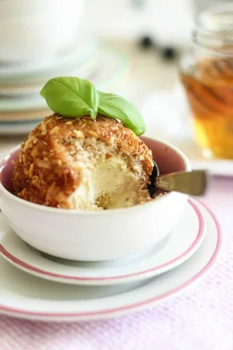 Toasted Coconut Fried Ice Cream