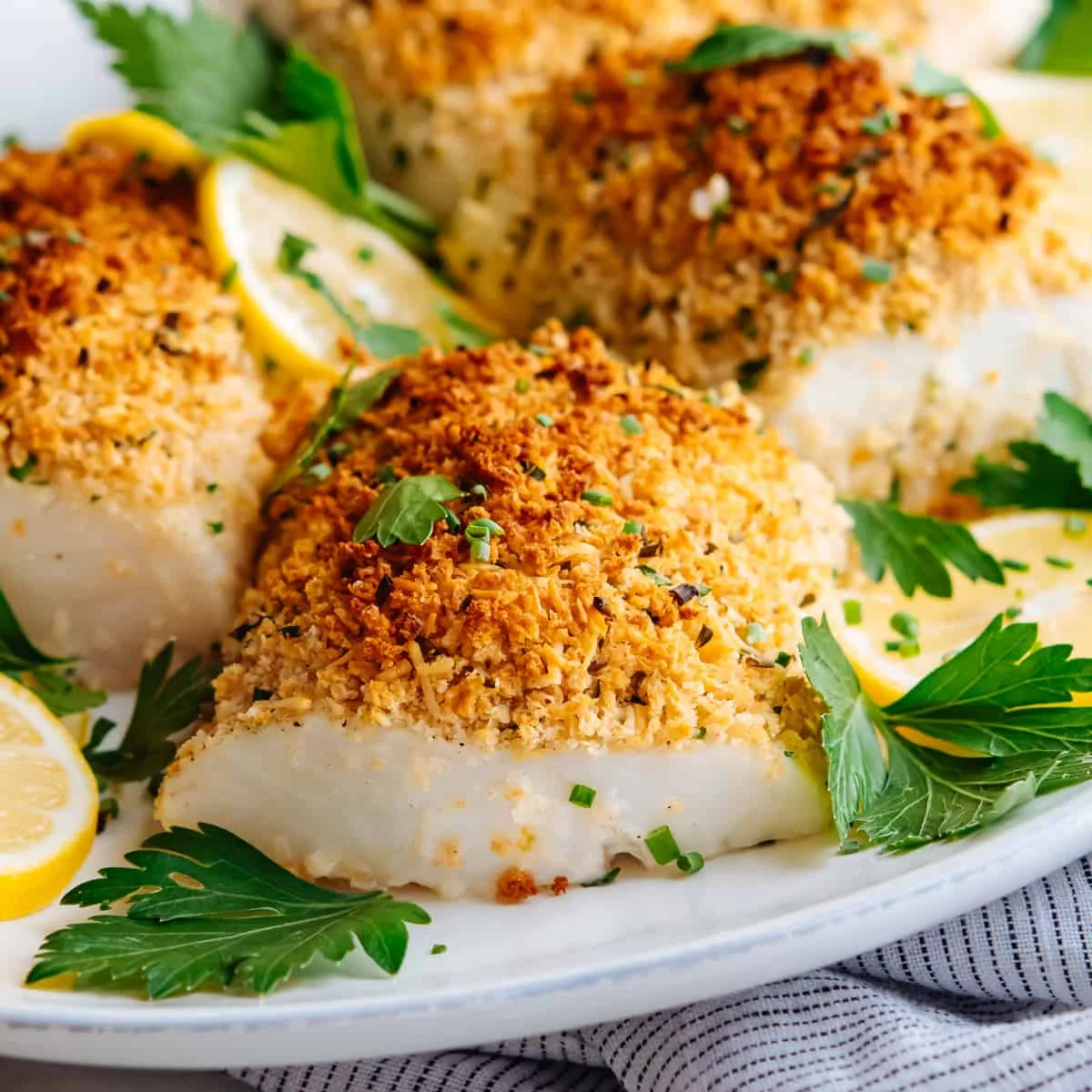Parmesan Baked Cod