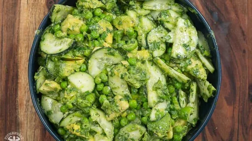 Cucumber, Avocado, Pea & Herb Green Salad
