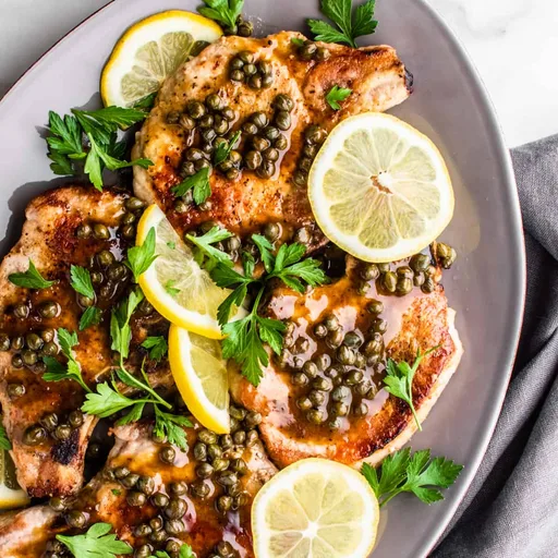 Lomo de cerdo a la piccata