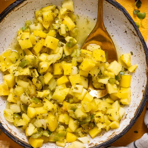 Homemade Fresh Pineapple Salsa
